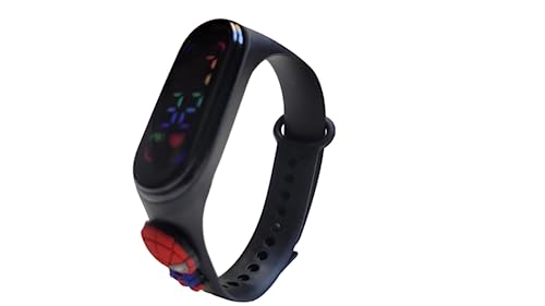 Relógio LED Digital Infantil Criança Esporte Pulseira homem aranha…