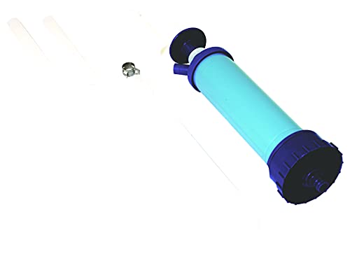 Laser 4783 barrel pump pour vider un fût d'huile proprement