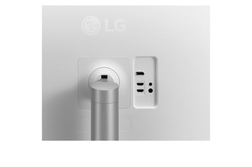 Image of LG UHD IPS Monitor 32 inch UHD (3840 x 2160) Display, DCI-P3 95% Color Gamut, 3-Side Virtually Borderless Display, Height /Tilt Adjustable Stand, Built-in Speaker, 32UN650K-W, White