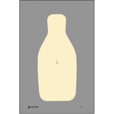 Law Enforcement Standard FBI-Q Target Hunting Shooting Training Practice Use Paper Target