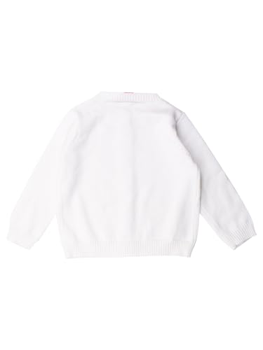 Image of RuffleButts Baby /Toddler Girls Ruffled Long Sleeve Cardigan Button-Up Sweater
