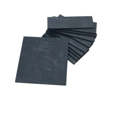 20PC High-Purity 99.9% Carbon Graphite Plates for Metallurgy - Exceptional Thermal & Electrical Conductivity