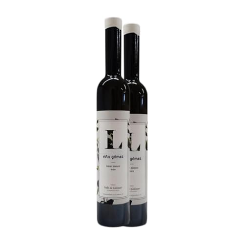 Viña Gómez Listán Blanco: Vino Dulce del Valle del Güímar – Caja de 2 Botellas de 50cl Viña Gómez Listán Blanco: Vino Dulce del Valle del Güímar – Caja de 2 Botellas de 50cl