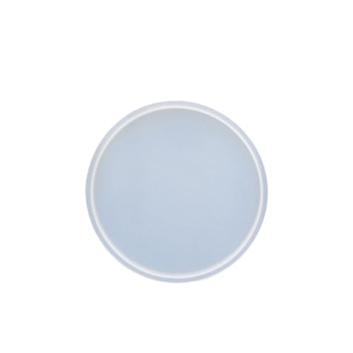 Image of R H Lifestyle Silicone Moulds Round Coaster Moulds for Resin Art Epoxy Casting Mould Tray Photo Frame Mold Resin Coaster Mould 8 Inch