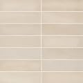 Bedrosians Makoto Matte Ceramic Tile 2.5" x 10", Tatami Beige (34-Pack, 5.38 SF)