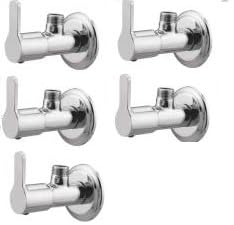 Alturas Stainless Steel Flora Angle Valve - set of 5