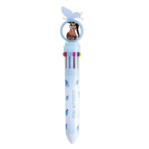 Stylo à bille rétractable multicolore sur le thème African Savanna Lady