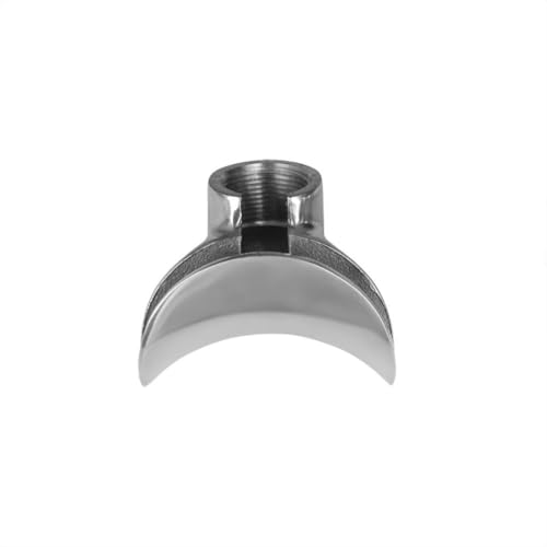 Image of BEAN BLISS Double Shot Spout Connection for Semi-Automatic Coffee Machine Portafilter, Stainless Steel Replacement Spout for Espresso Machines in Cafes,Coffee Shops & Households