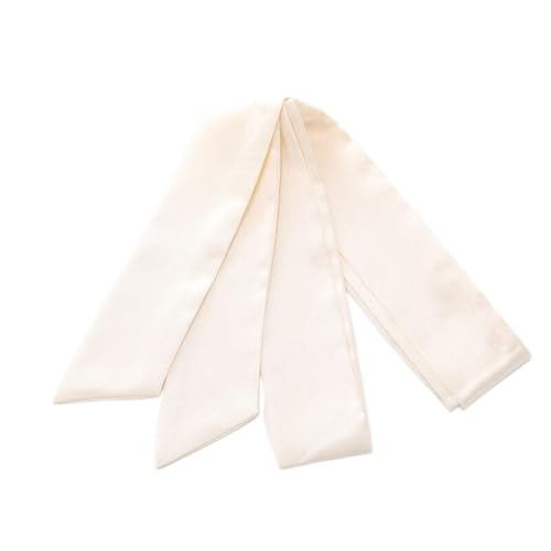 Wide Waistband Silk Scarf Clothing Decoration Satin Sash Casual Satin Polyester Bridal Waist Belt Women(Beige)