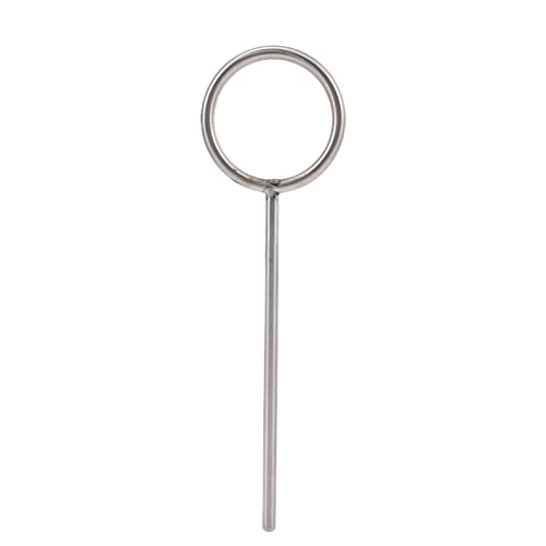 FUNOMOCYA Stainless Steel Support Ring Lab Closed Ring Lab Stand Retort Rings Ring Extension Lab Cell Laboratory Support Ring Extension Ring Labs Stand Ring Holders Laboratory Ring Silver