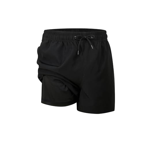 Opiniones de Pantalones de traje para Niño los más recomendados. 44 SNOW DREAMS - Traje de baño para niños con forro de compresión, pantalones cortos de natación de secado rápido, pantalones cortos elásticos para niños, tamaño 6, 8, 10, 12,...