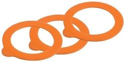 Kilner Replacement Rubber Seals - Orange 6 Piece (652322)