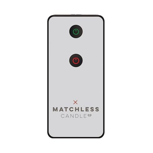 Matchless Candle Co. 2-Button Remote Control Suitable for All Matchless Candles Remote Ready Product