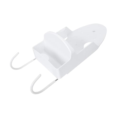 ARTSEWPLY Soporte de Pared para Tabla de Planchar y Hierro Eléctrico Organizador Duradero con Alta Capacidad de Carga Montaje Seguro para Hogar Oficina y Lavandería Color Blanco