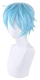 SEIZIS Cosplay Wig Anime Cosplay Perruques My Hero Academia Hero Shigaraki Tomura Cosplay Perruque Globale Anti-Alice