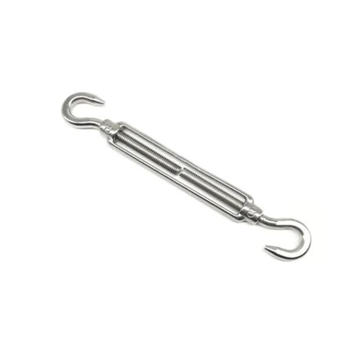 10 Piezas Tensor de Cable de Acero Inoxidable 304 con Gancho Ajustable y Ojal miniatura 2