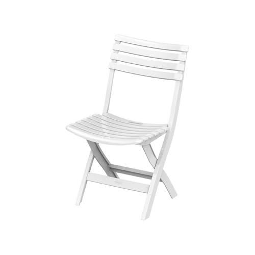 Cosmoplast Folding Chair, White