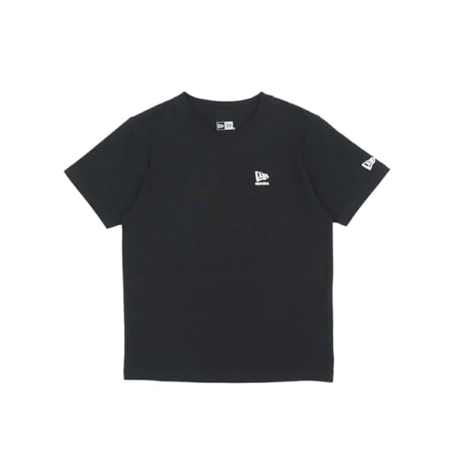 [�j���[�G��] newera �L�b�Y ���� T�V���c Youth S/S Cotton Tee 14697013 NER36K7366 �u���b�N �� �N�� 140 Flag �� Wordmark ONSPOTZ�ʒ� �j�̎q ���̎q �q�� �A�p���� �l�C����