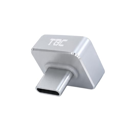 TEC TE-FPA-C-MC USB-C Fingerprint Reader, Enhanced Sign-in Security ESS, Windows Hello, Match-On-Chip, Silver