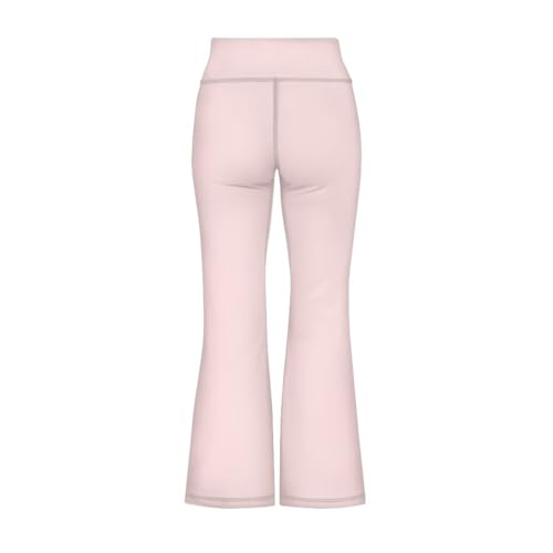 Image of Girls Flare Leggings 5-14T Cute Bell Bottoms for Girl Yoga Pants for Gym