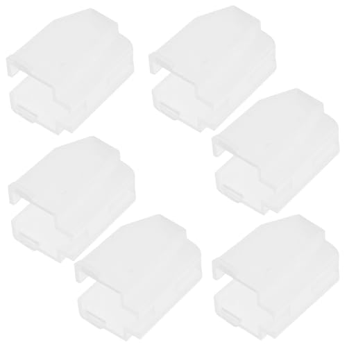 ibasenice Lot De 6 ProtèGe-Aiguilles pour Tourne-Disque Anti-Statique en Plastique Compatible Platine Vinyle Protection Durable pour Stylet Et Cellule