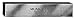 Tool Bit, Square, M2, 1/8 in