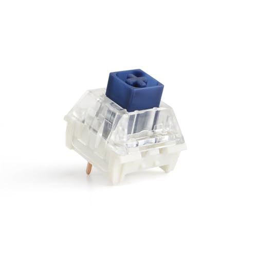 DucKey Kailh Box Navy/Jade Switch, 3Pin Thick Clicky Switch for Custom Mechanical Keyboard (Color : Navy, Size : 30PCS)