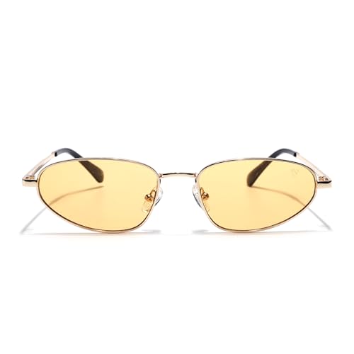 Image of Voyage UV Protected Oval Sunglasses for Men & Women