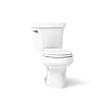 Kohler K-3947-U-0 Wellworth Round-Front 1.28 gpf Toilet, 14-inch Rough-In, Insuliner, White