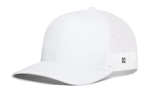 Image of HAKA Hat for Men & Women, Blank Mesh Trucker Hat & Blank Performance Hat Snapback Adjustable Baseball Cap