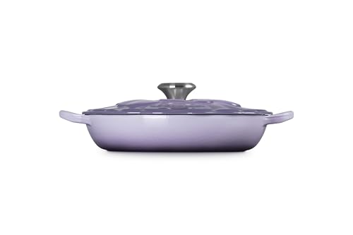 Image of Le Creuset Enameled Cast Iron Petal Braiser, 2.25 qt., Provence