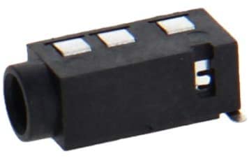 Heyiarbeit 3,6 mm Audio-Klinkenstecker, PCB-Halterung, Buchse, 4-polig, PJ-320D, 5 Stück Cover