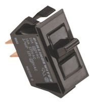 Carling Technologies Switch, Rocker, Spdt, 20A, 250V, Black - TA22B-TLB-B