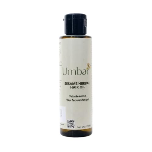 Image of Double Hair Mask with Sesame Oil | Botanical Pack Set | Green Texture & Golden Liquid | 2 x 100g + 100ml