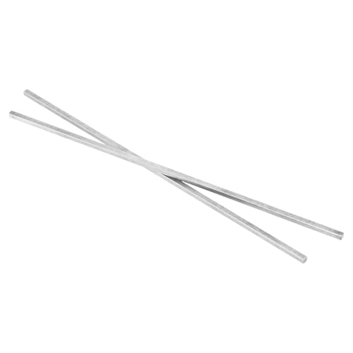 uxcell 2 Pcs Square Steel Key Stock, 3/16" x 3/16"