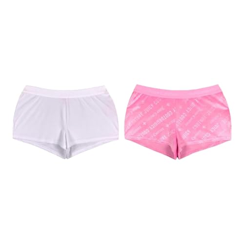 Image of Juicy Couture Women's 2-Pack Sleep and Lounge Velvet Fleece Dolphin Shorts