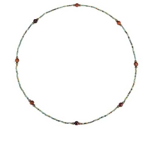Collier tribal homme en bois parfait pour un look d'été