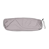 SUPVOX Copertura Antipolvere per Pianoforte Elettronico Tessuto Elastico, Protezione Completa e Design Elegante Grigio per Tastiere da 61 Tasti 73x20cm