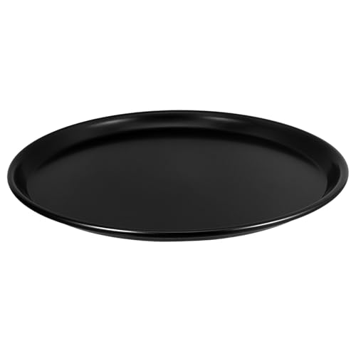 POPETPOP Bandeja Para Pizza De Horno De 31,5 Cm En Aleación De Aluminio, Función Para Mantener Caliente y Borde Seguro, Apta Para Repostería y Platos Salados