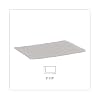 Boardwalk BWK198 Light Duty Scour Pad, White, 6 x 9 (Case of 20)