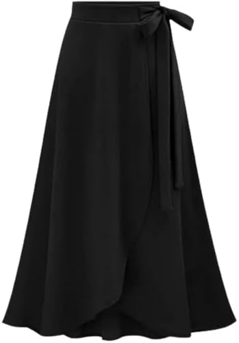 Casual Stretchy Half-Body Half Skirt Women's Large Size High Waist Irregular Slit Skirt Word Skirt-Pink-2Xl