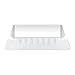 Pendaflex Insertable Plastic Tabs Hanging Folder Tabs, 2", Clear, 25 Tabs and Inserts per Pack (42)