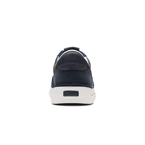 Image of Clarks Mens 26166010-black Comb Sneaker