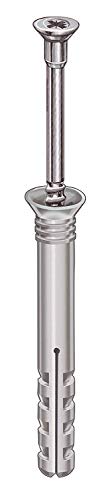 Preisvergleich Produktbild allfa 223601080 Nageldübel, Senkkopf, verzinkt, 10 x 80 mm, 50 Stück
