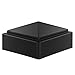 2x2 Fence Post Black Plastic Caps for Metal, Plastic,Vinyl or Wood (Pack of 48)