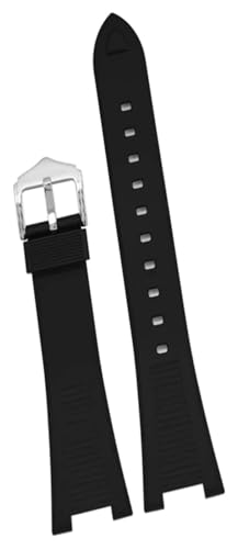 Bracelet montre silicone 25x12mm contre l'usure Nautilus