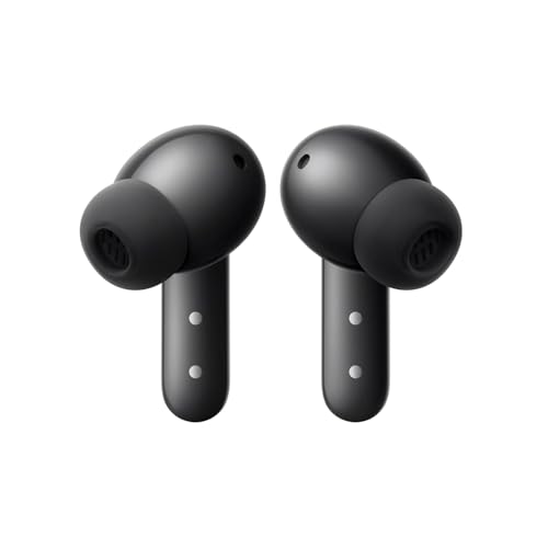 Image of QQLIKE Buds 2 Wireless Earbuds Compatible with Nothing 48 dB Hybrid ANC, 55 Hours Battery Life, 11 mm PMI Driver, 6 HD Microphones and Spatial Audio, IP55 Waterproof (Dark Grey)