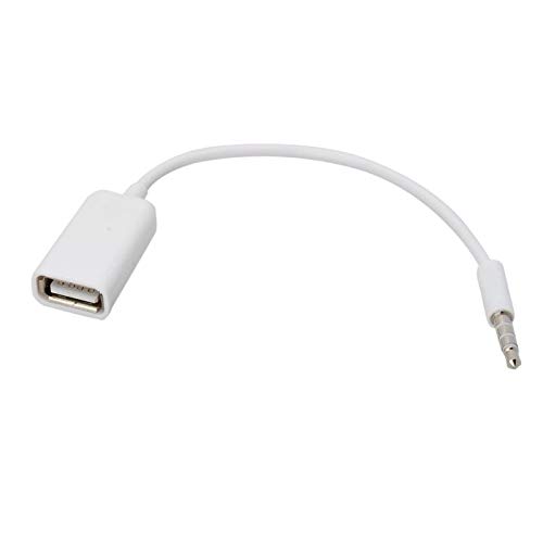 ^vVbv? AUXϊRlN^P[u 12VԐp USB A(X) - 3.5mmXeI~jvO 20cm