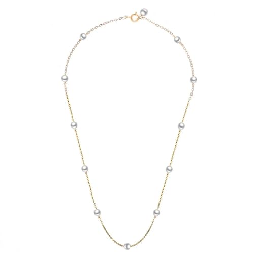 Colliers couleur argent avec chaîne de perles robuste et pendentif élégant - 2