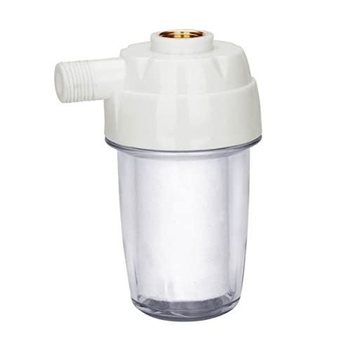 SHINEOFI Purificador de Agua Sedimento Transparente Ducha Reemplazar Compatible con Lavabo y Ducha sin Electricidad